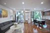 A brightly serviced apartment for rent in Tay Ho area